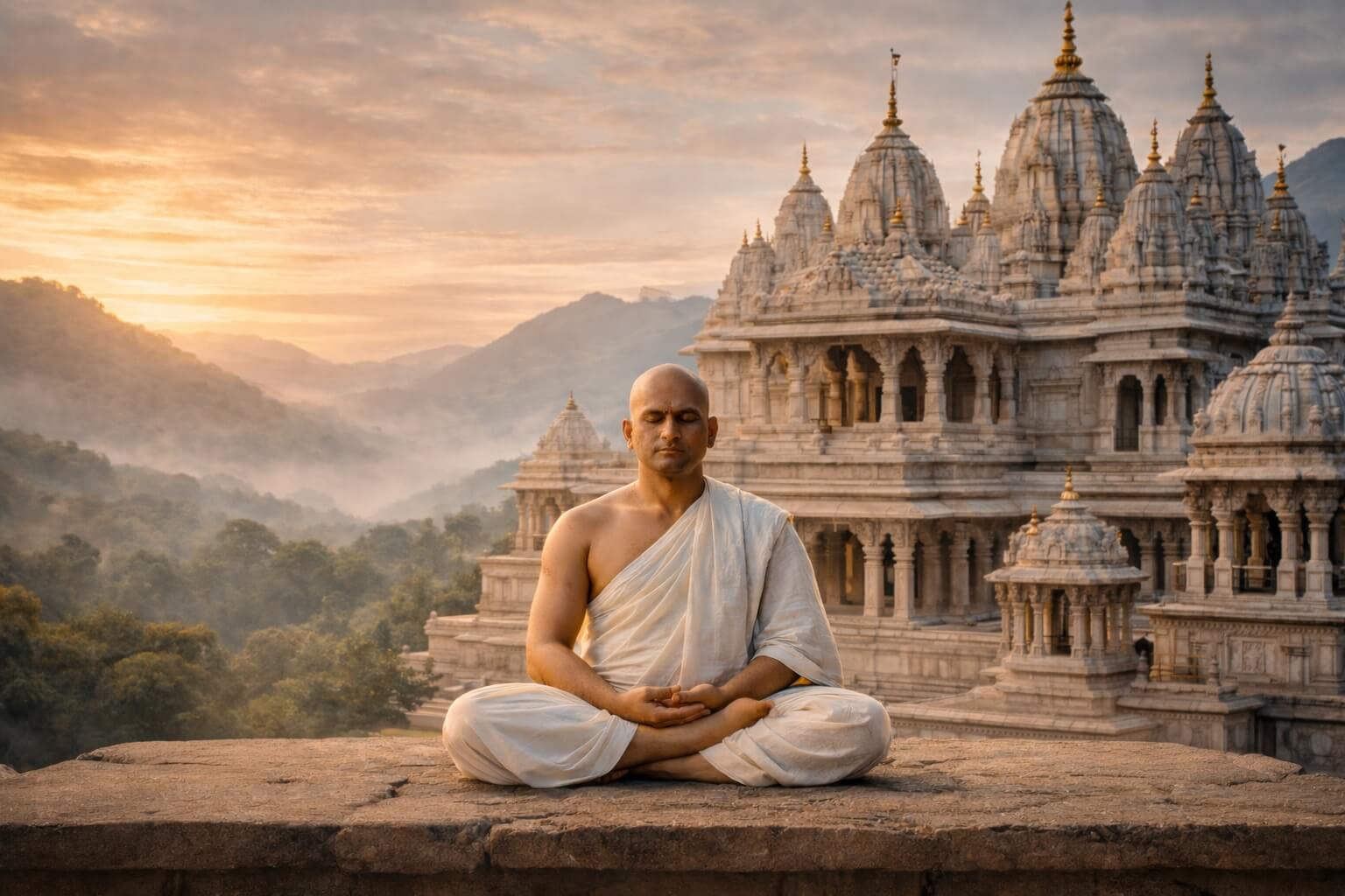 श्री चन्द्रप्रभु चालीसा ध्यान चित्र