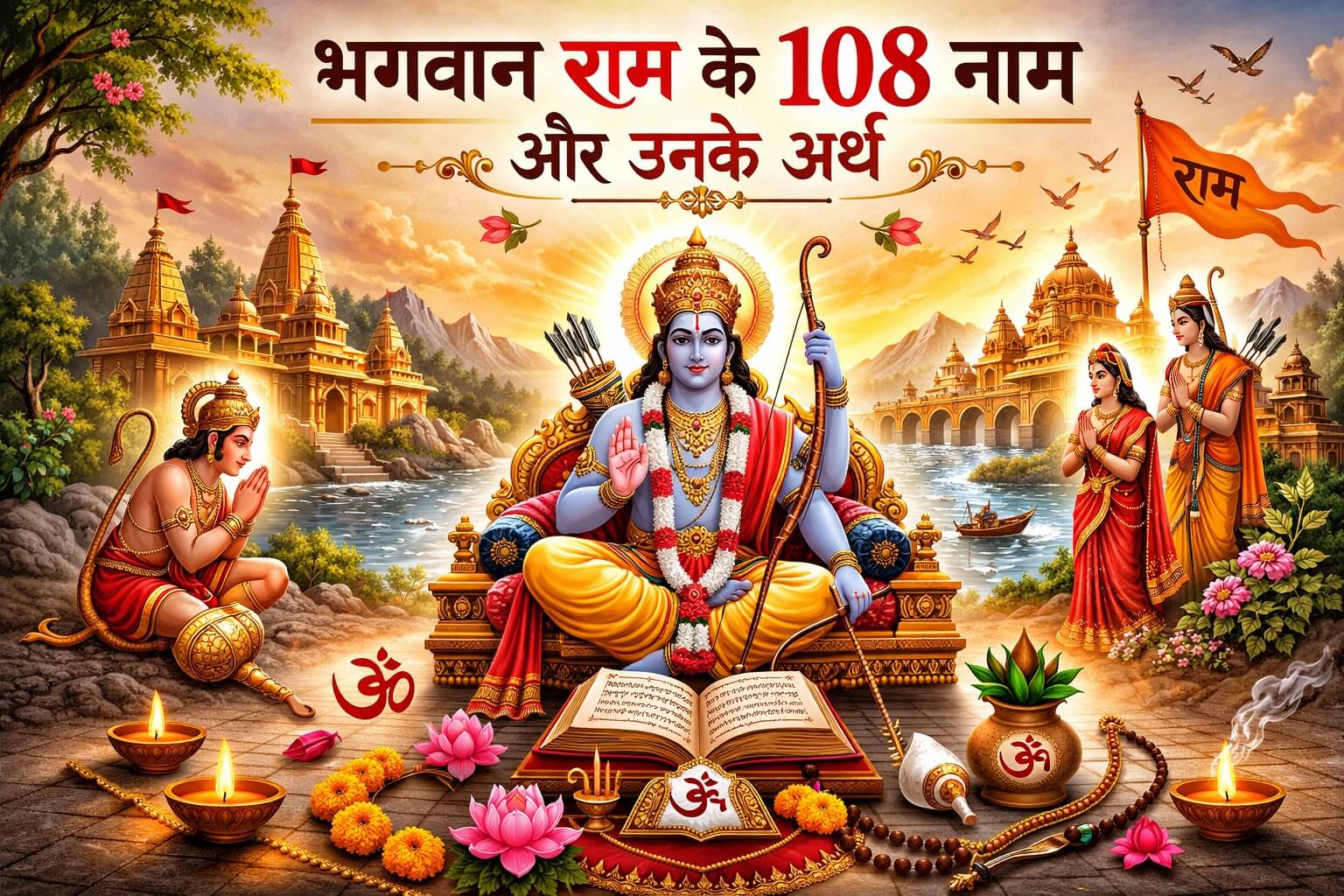 भगवान राम के 108 नाम