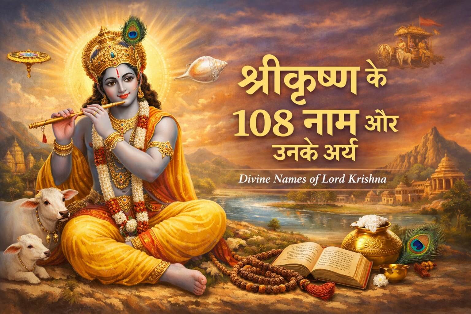 श्रीकृष्ण के 108 नाम