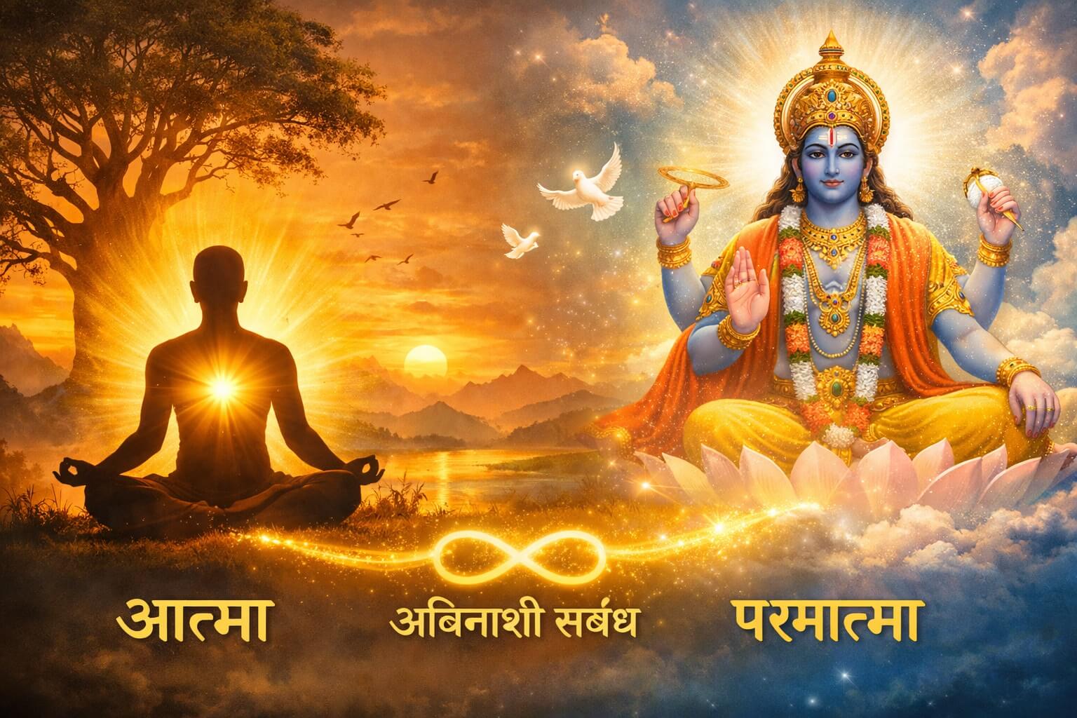 आत्मा और परमात्मा का संबंध