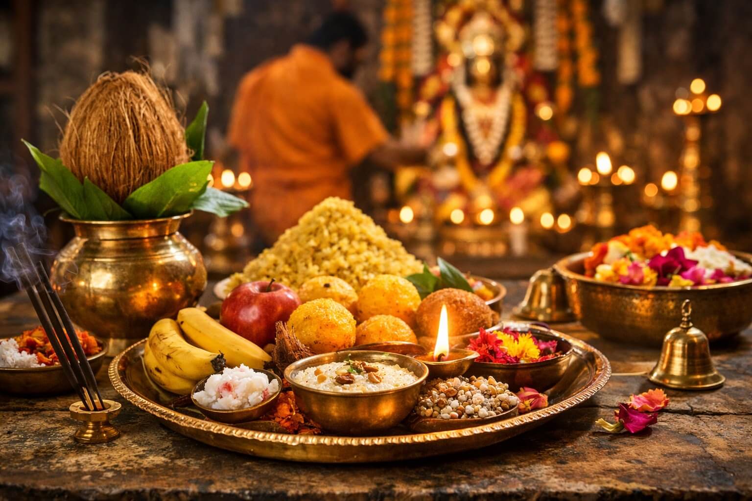 मंदिर में प्रसाद चढ़ाने का महत्व और परंपरा