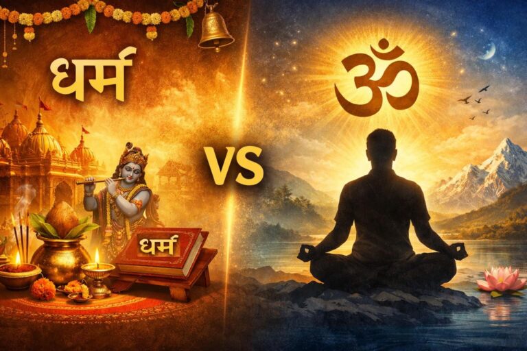 धर्म और अध्यात्म में क्या अंतर है?