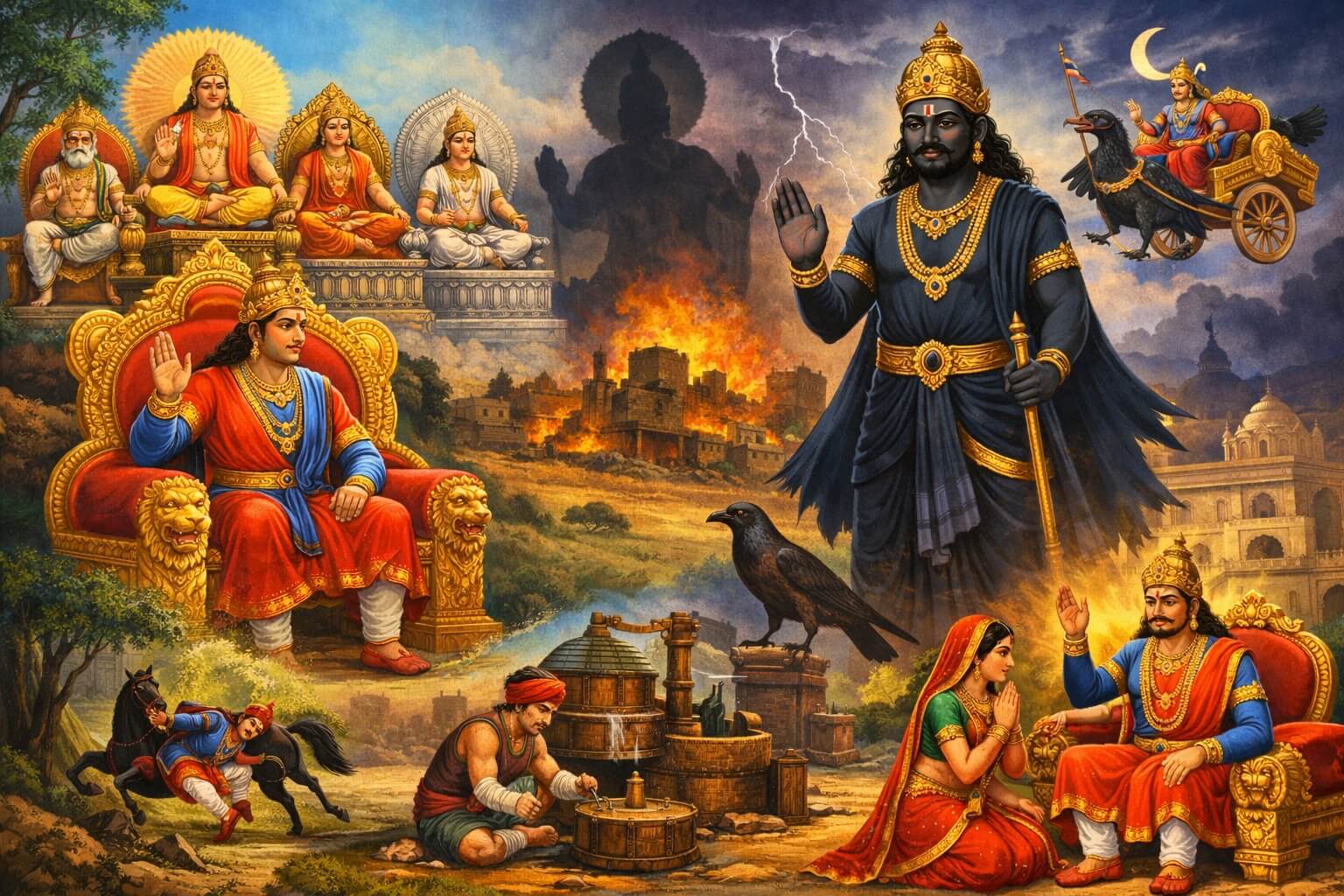 शनिदेव व्रत की कथा