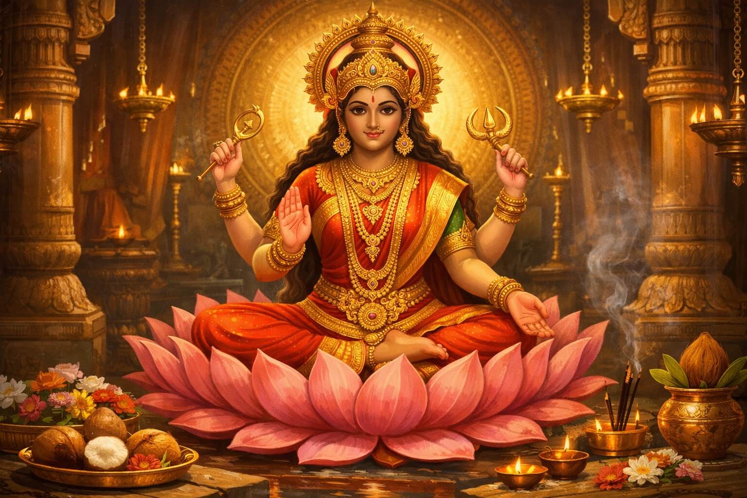 माँ भुवनेश्वरी मंत्र और उनका अर्थ – भुवनेश्वरी देवी के शक्तिशाली मंत्र