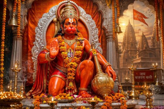 Shree Hanuman Stotram in Gujarati – શ્રી હનુમાન  સ્તોત્ર ગુજરાતી માં